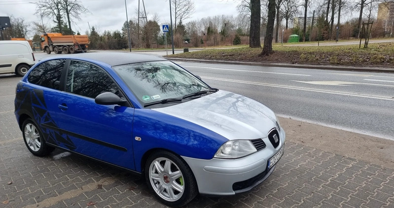 Seat Ibiza cena 6999 przebieg: 290000, rok produkcji 2003 z Łódź małe 326